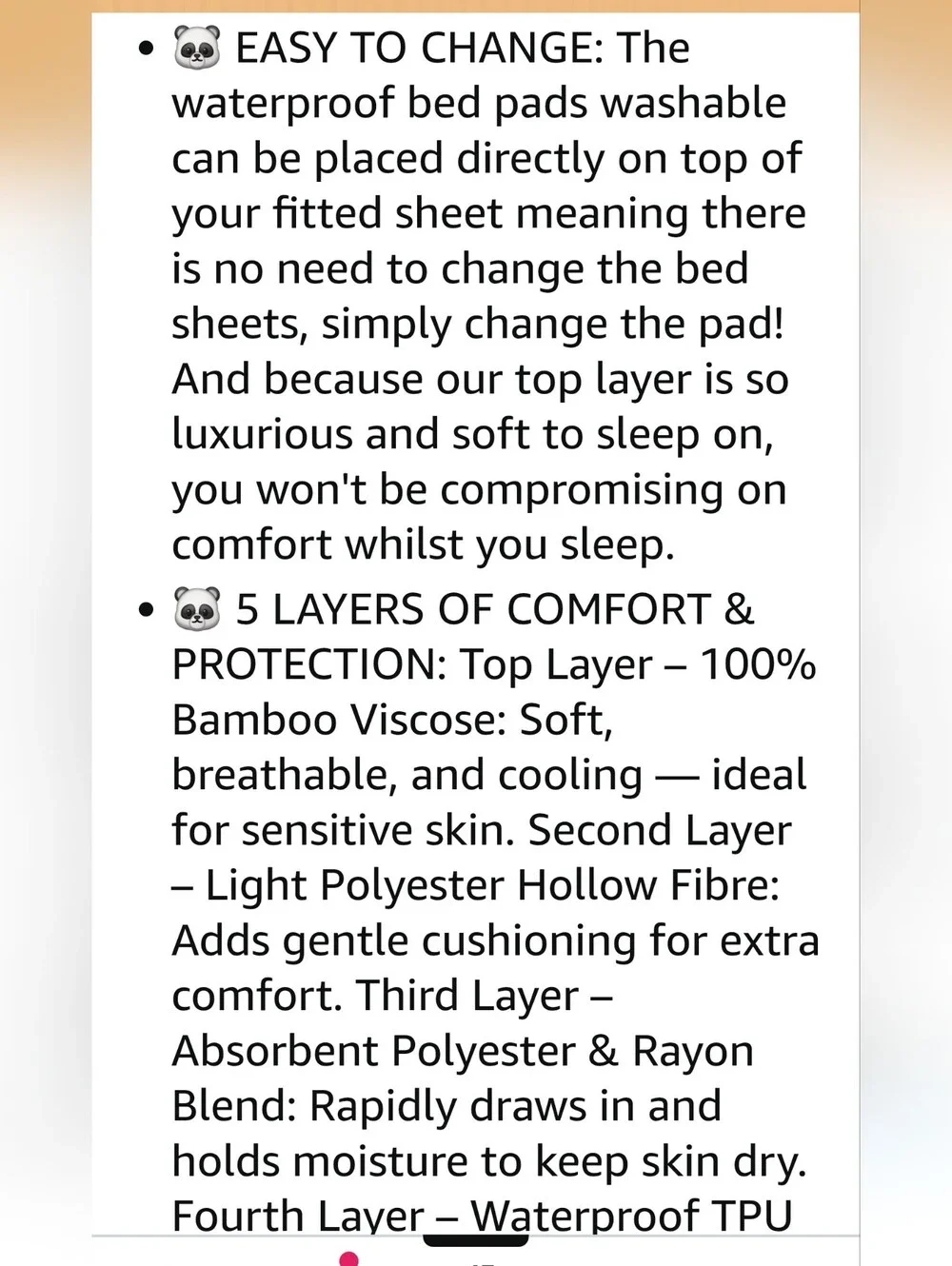 hygge features pad