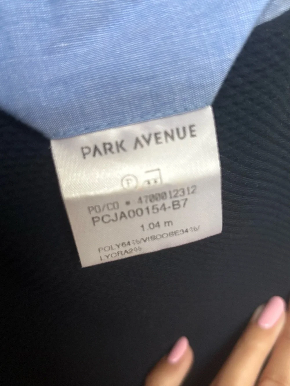 park avenue structured navy