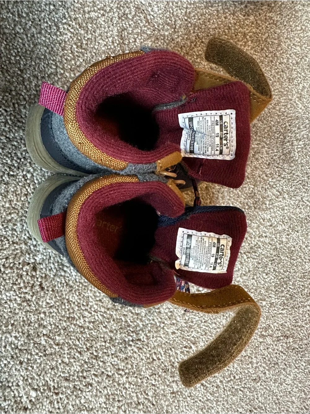 Carters only worn