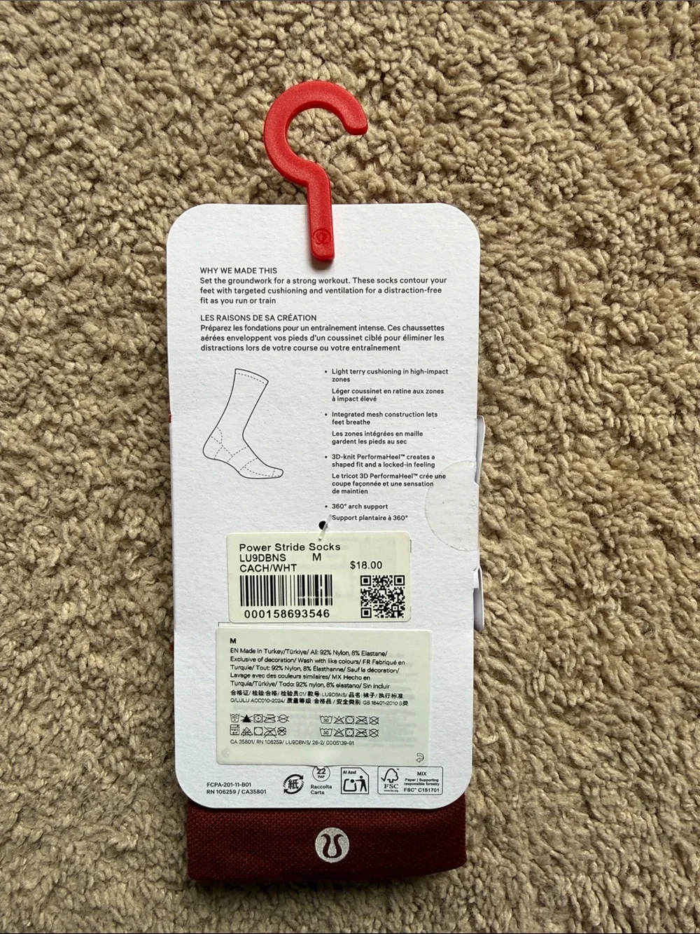 lululemon athletica bold red