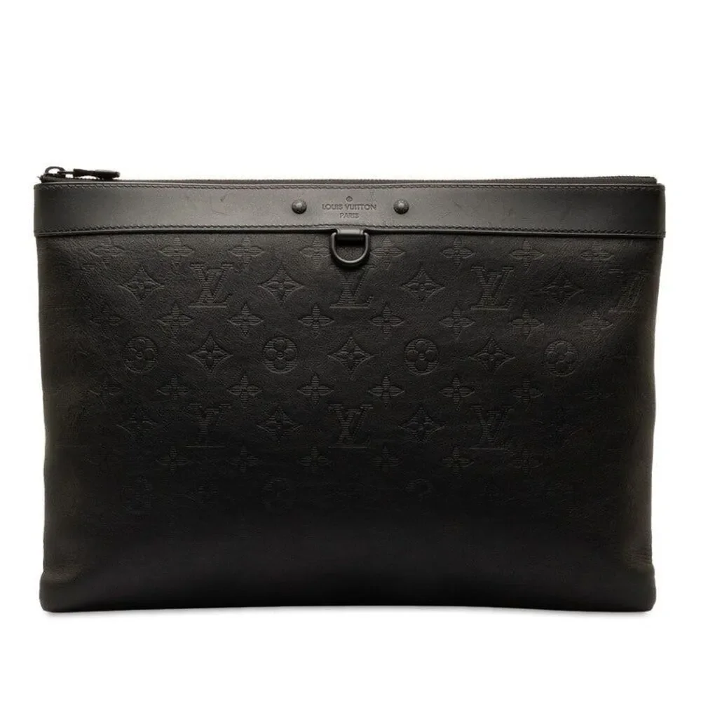 Louis Vuitton Pochette Discovery GM Monogram Shadow Clutch