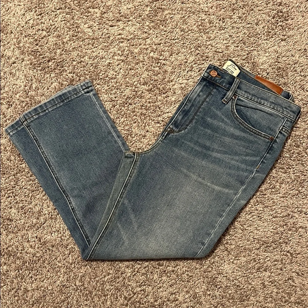 J. Crew Billie Demi Boot Crop Jeans