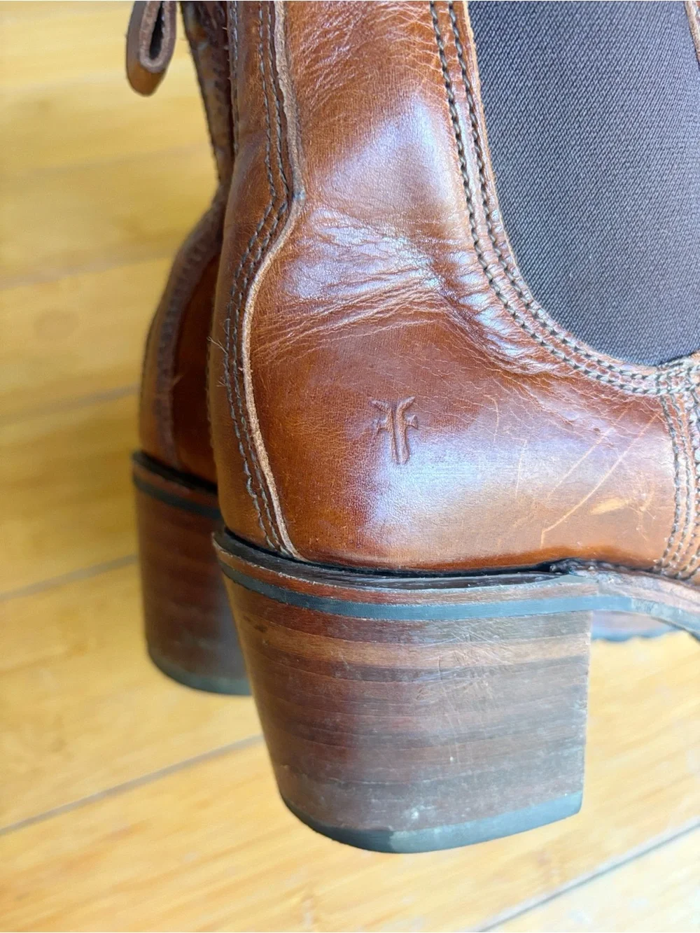 Frye brown leather