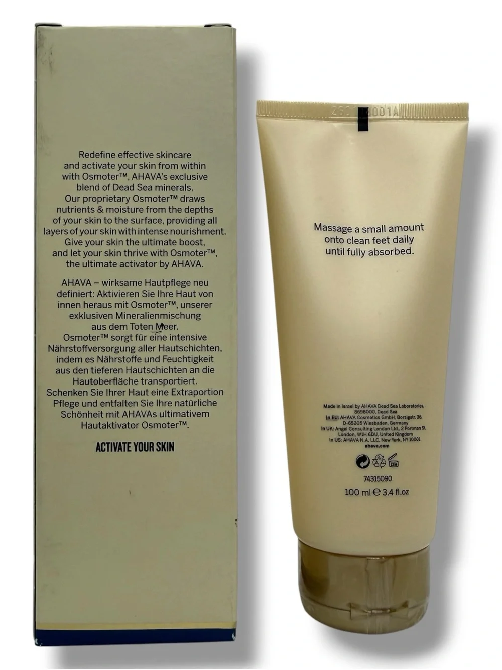 AHAVA absorbed clean sweet
