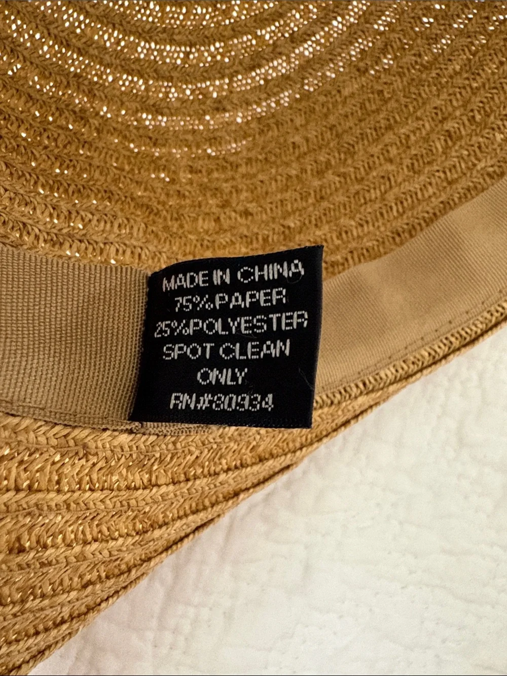 August Hats classic tan