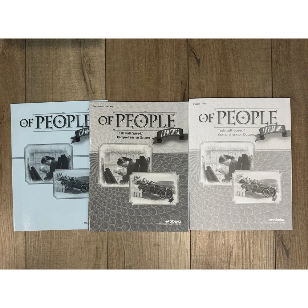 Abeka 7th Grade Of People Literature Text answer key student quiz test & key
