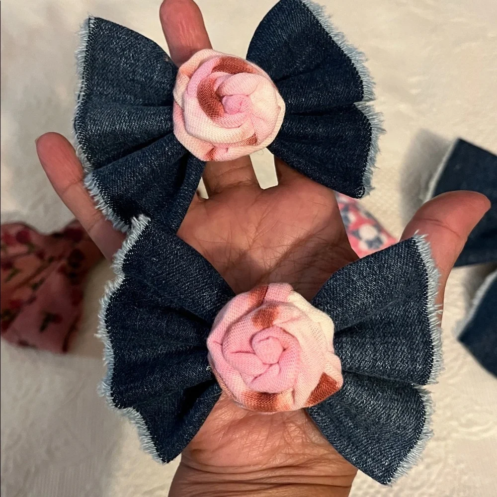Handmade fabric hair