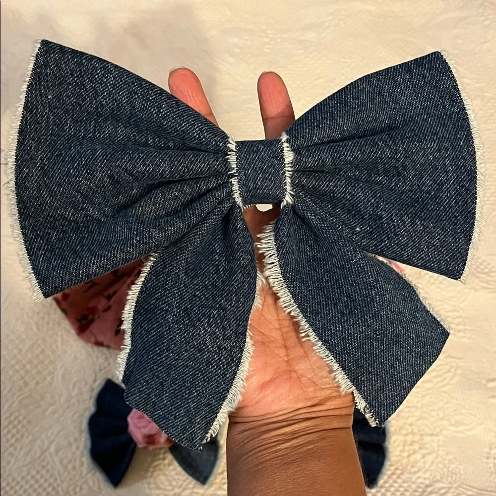 Handmade fabric hair