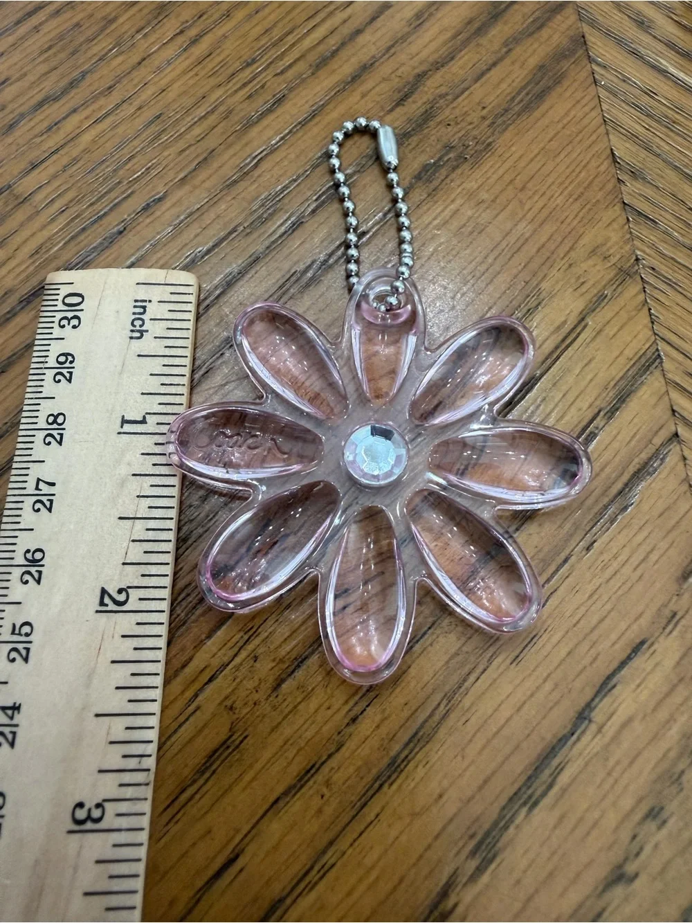 Coach pink flower