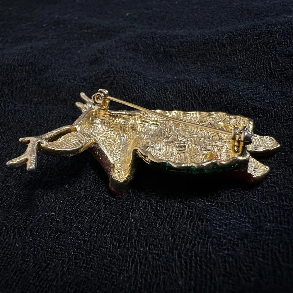 Danecraft reindeer brooch