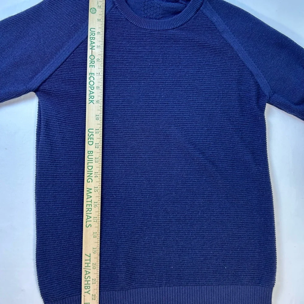 lululemon athletica navy sweater size