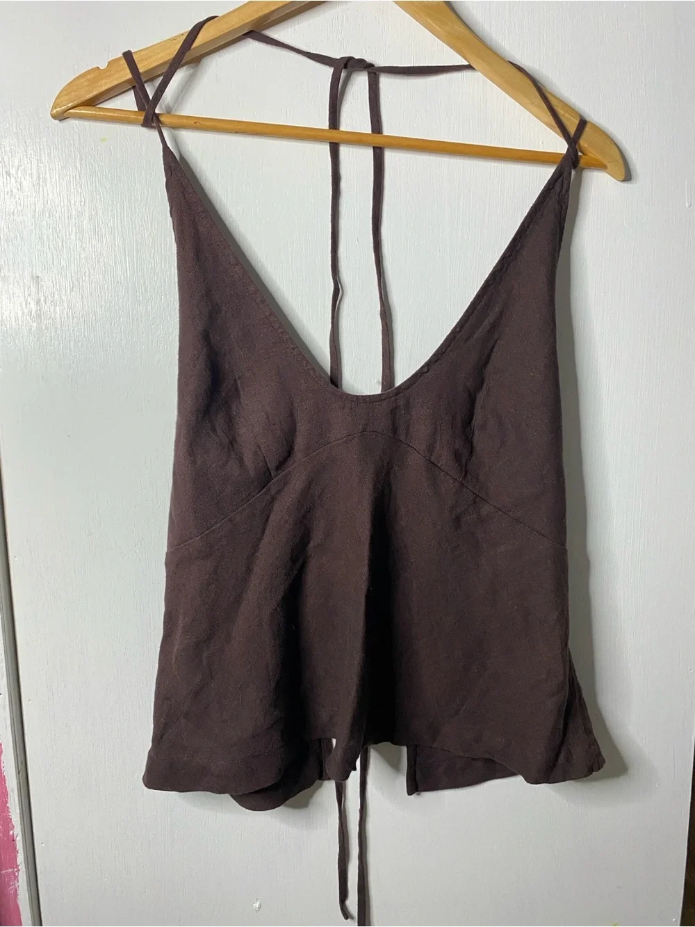 Free People Linen/Viscose Top