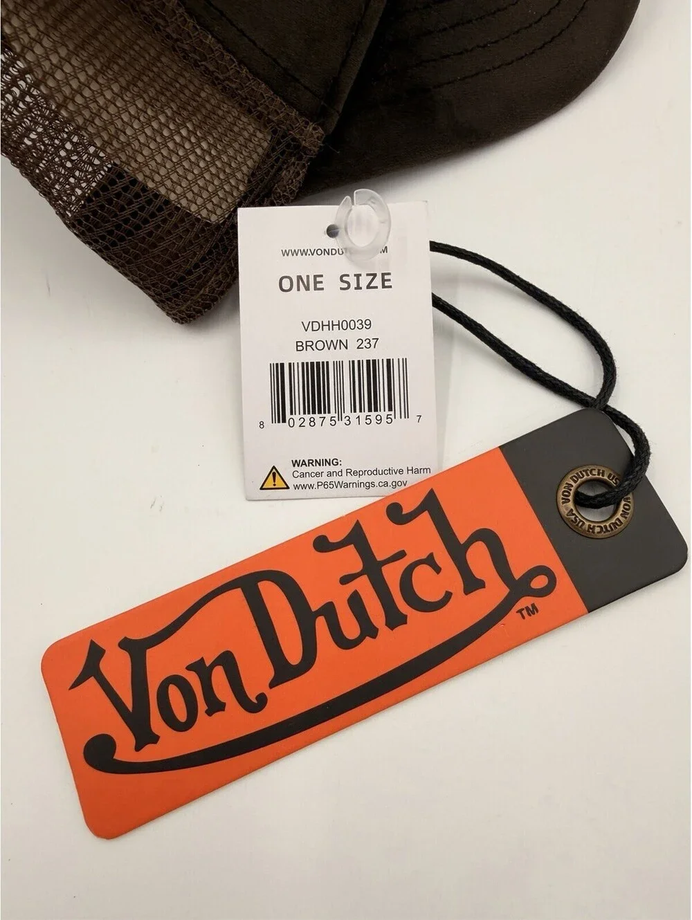 Von Dutch vintage velvet