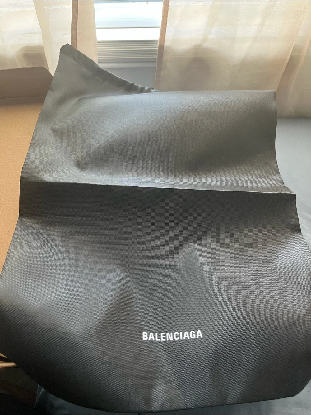 Balenciaga white mesh