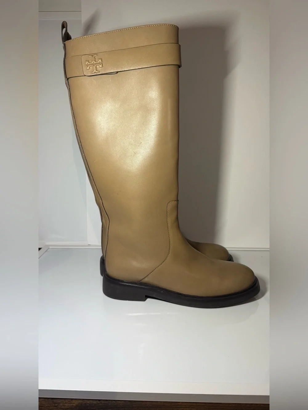 Tory Burch Over-the-Knee Leather Riding Boots size 7.5