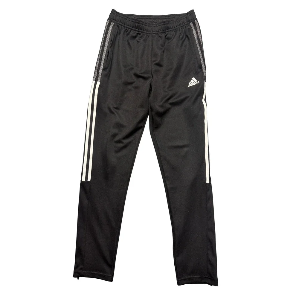 Adidas Kids Black White‎ Primegreen Tiro Soccer Training Pants Size L 13-14Y