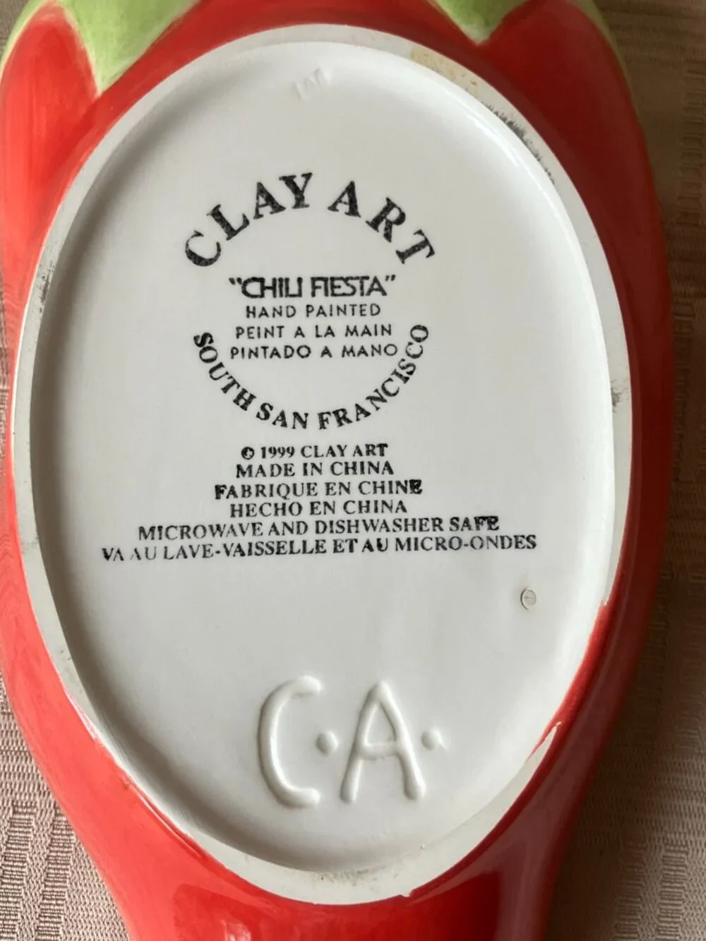 Clay Art red chili