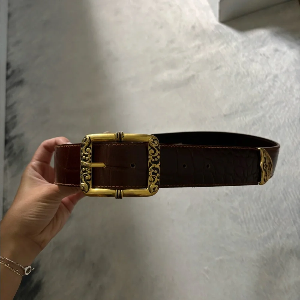 Express leather belt