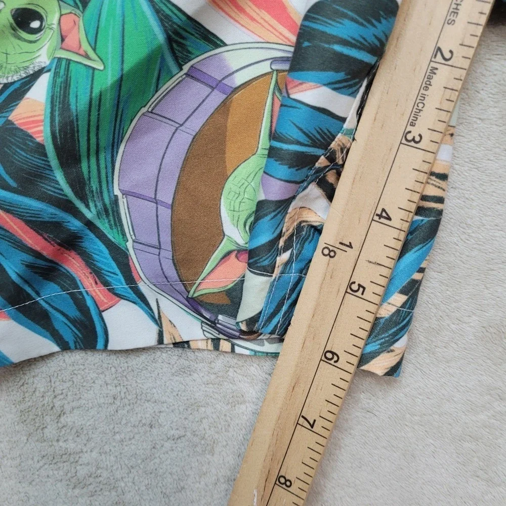 Star Wars Men’s Swim Trunks in Green, Teal, White
