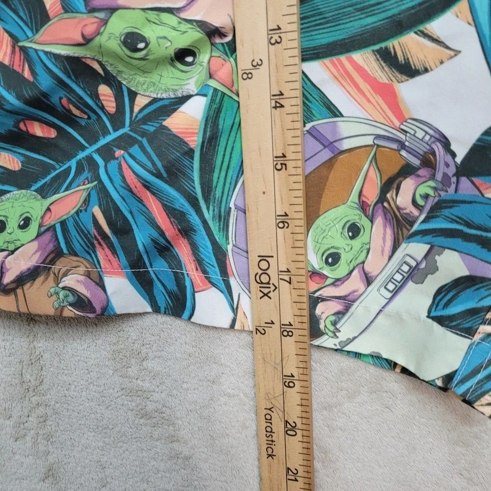 Star Wars Men’s Swim Trunks in Green, Teal, White