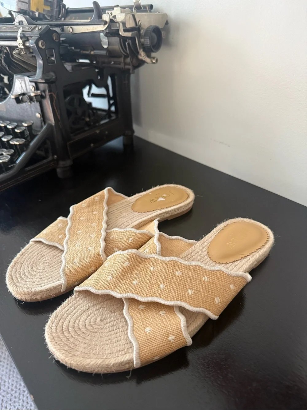 J. Crew slip espadrille
