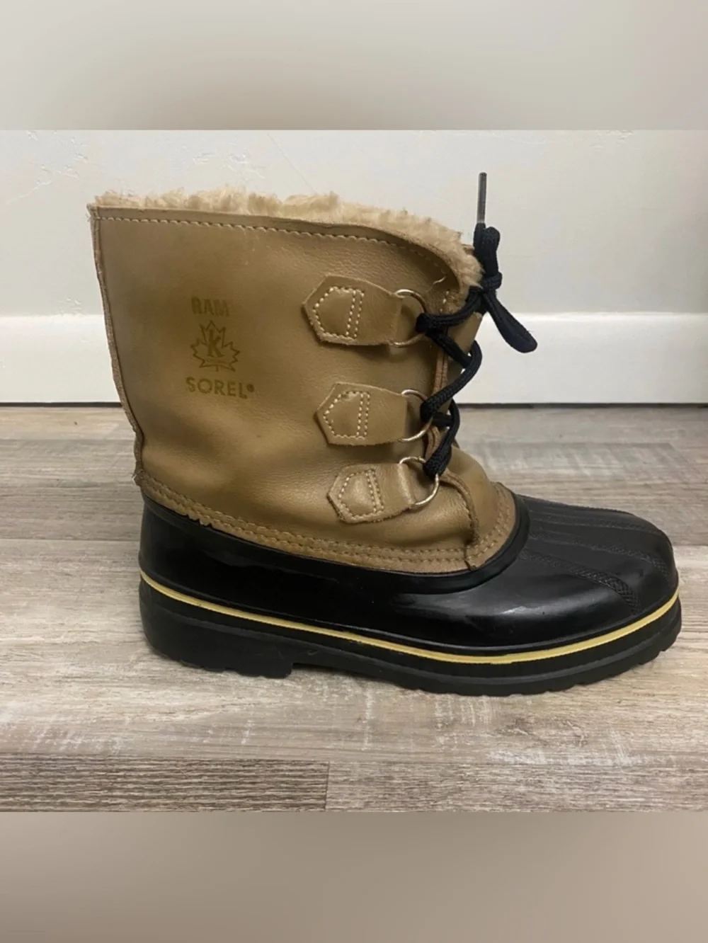 Sorel Women’s Ram Insulated Lace Up Winter Boots-size 6