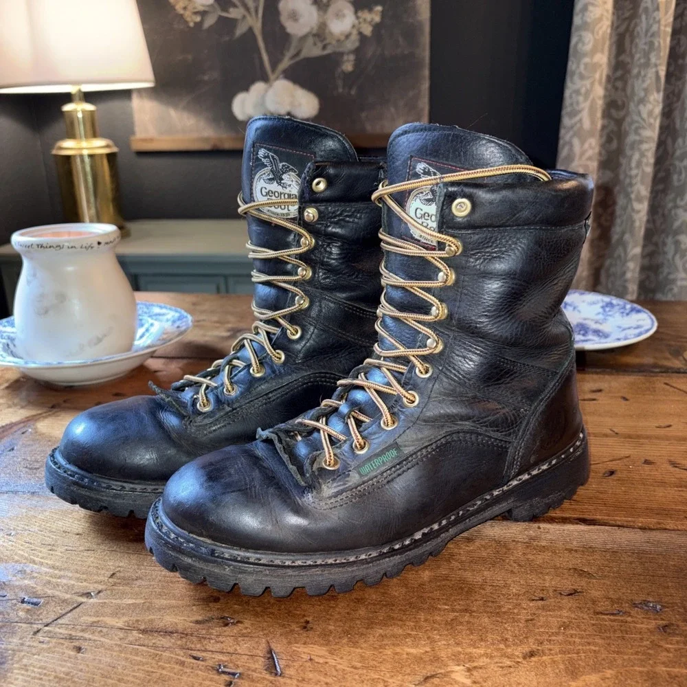 Georgia Boot Vibram Sole good shape
