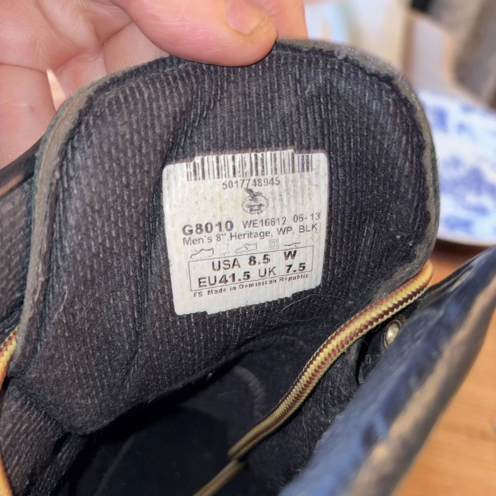 Georgia Boot Vibram Sole good shape