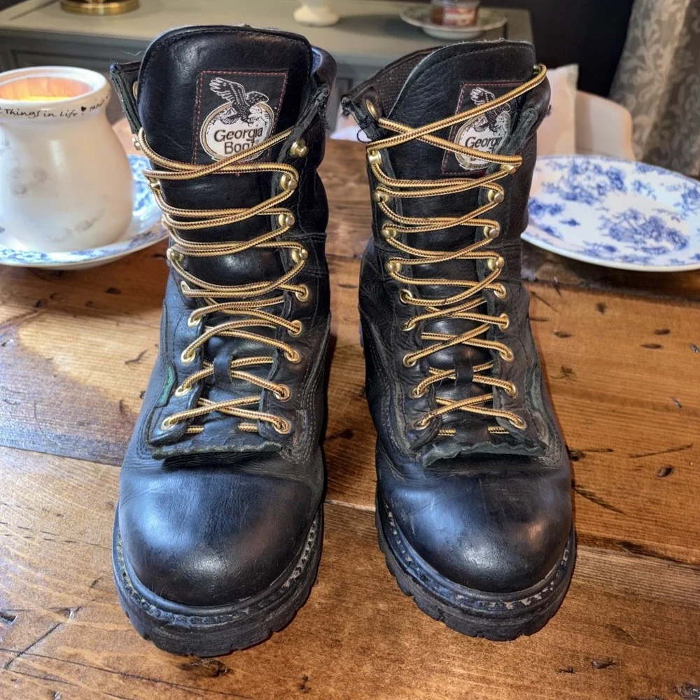 Georgia Boot Vibram Sole good shape