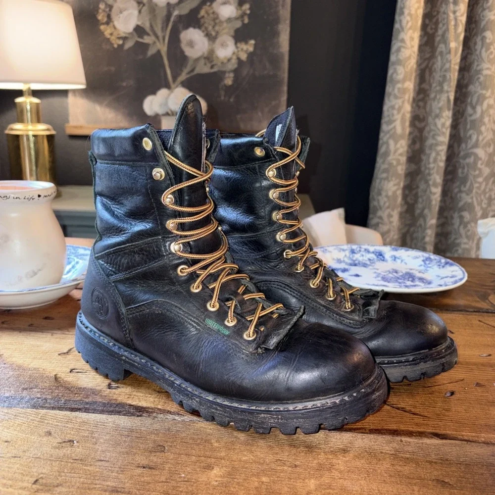 Georgia Boot Vibram Sole good shape