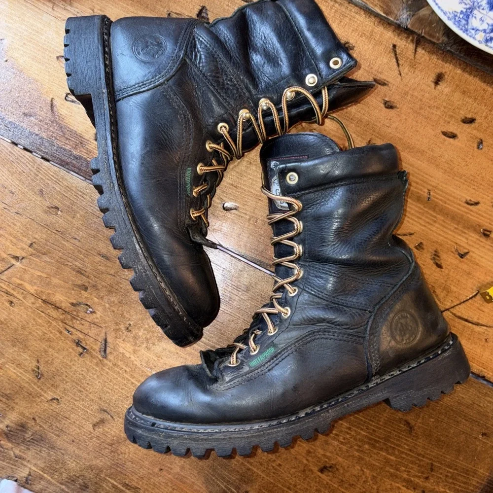 Georgia Boot Vibram Sole good shape