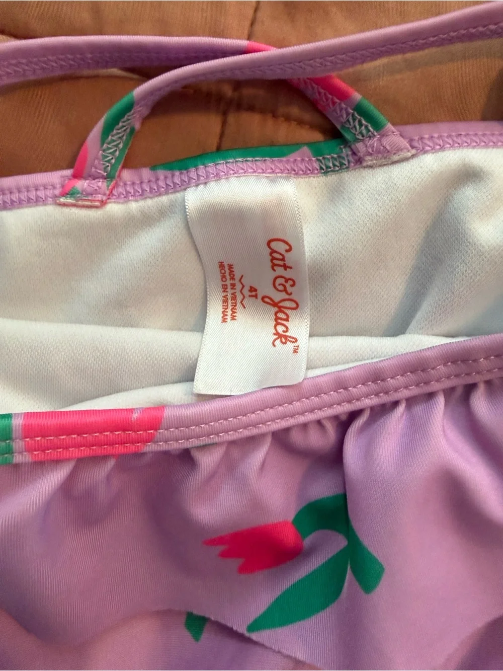 Cat & Jack lavender swimsuit