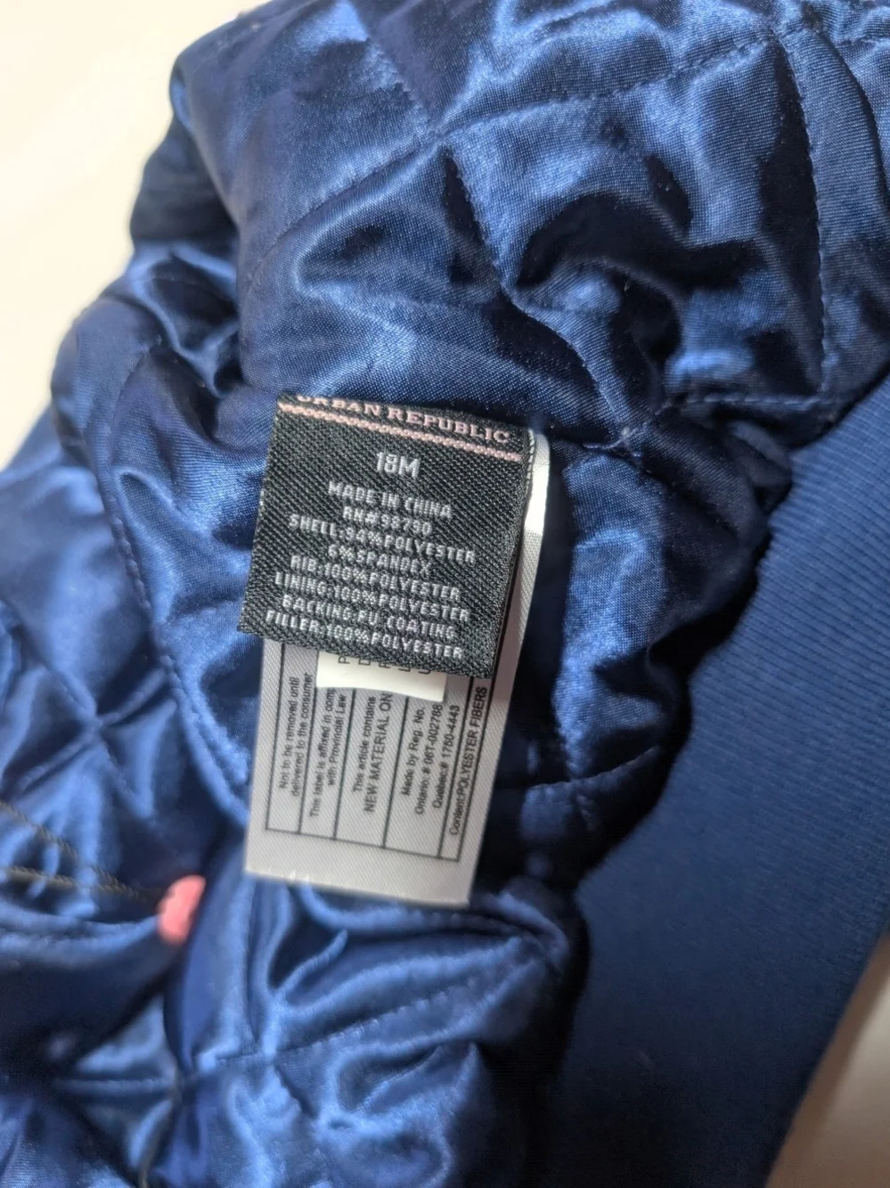 Urban Republic soft navy
