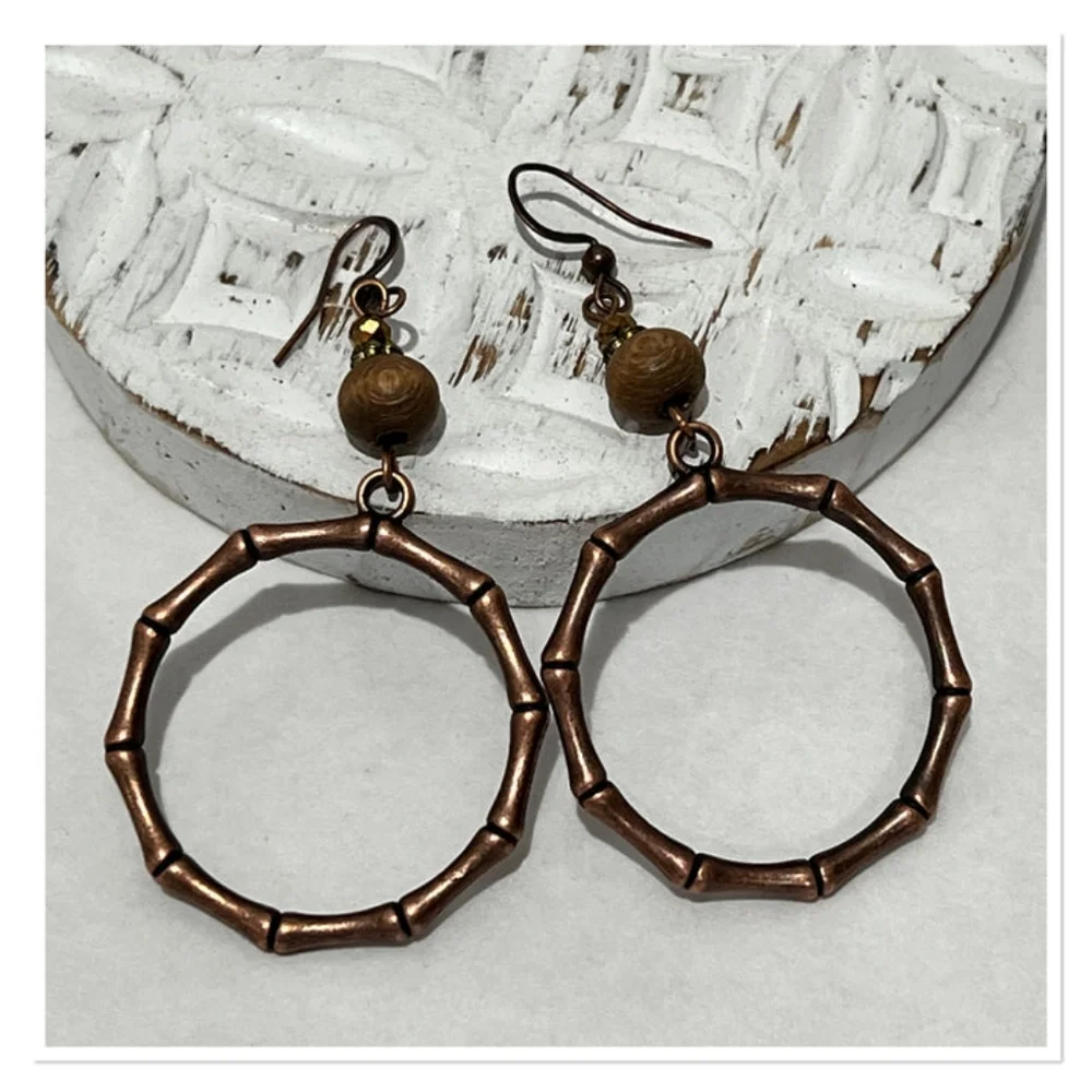 Bronze Earrings