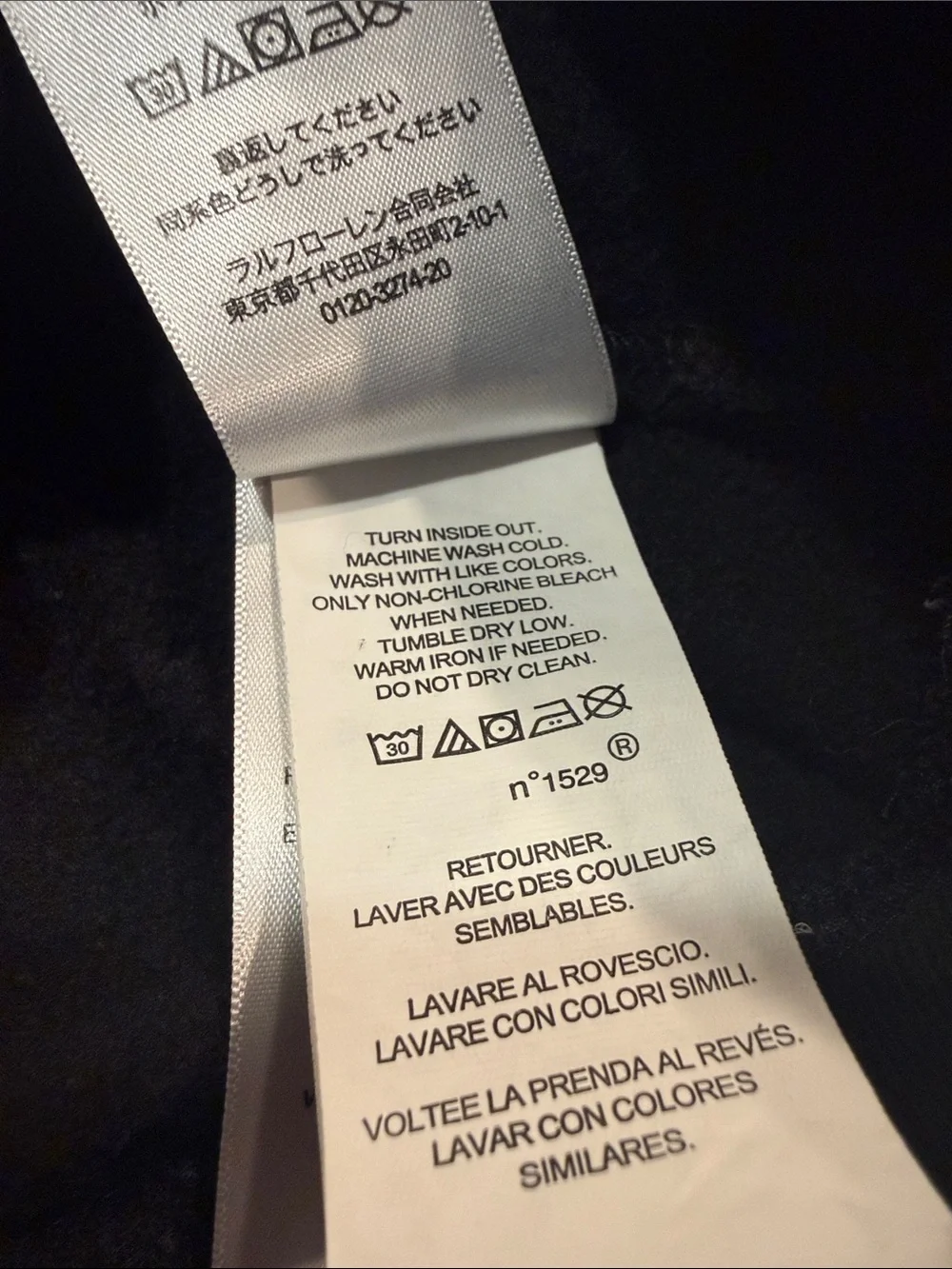 Polo Ralph Lauren holding bold style