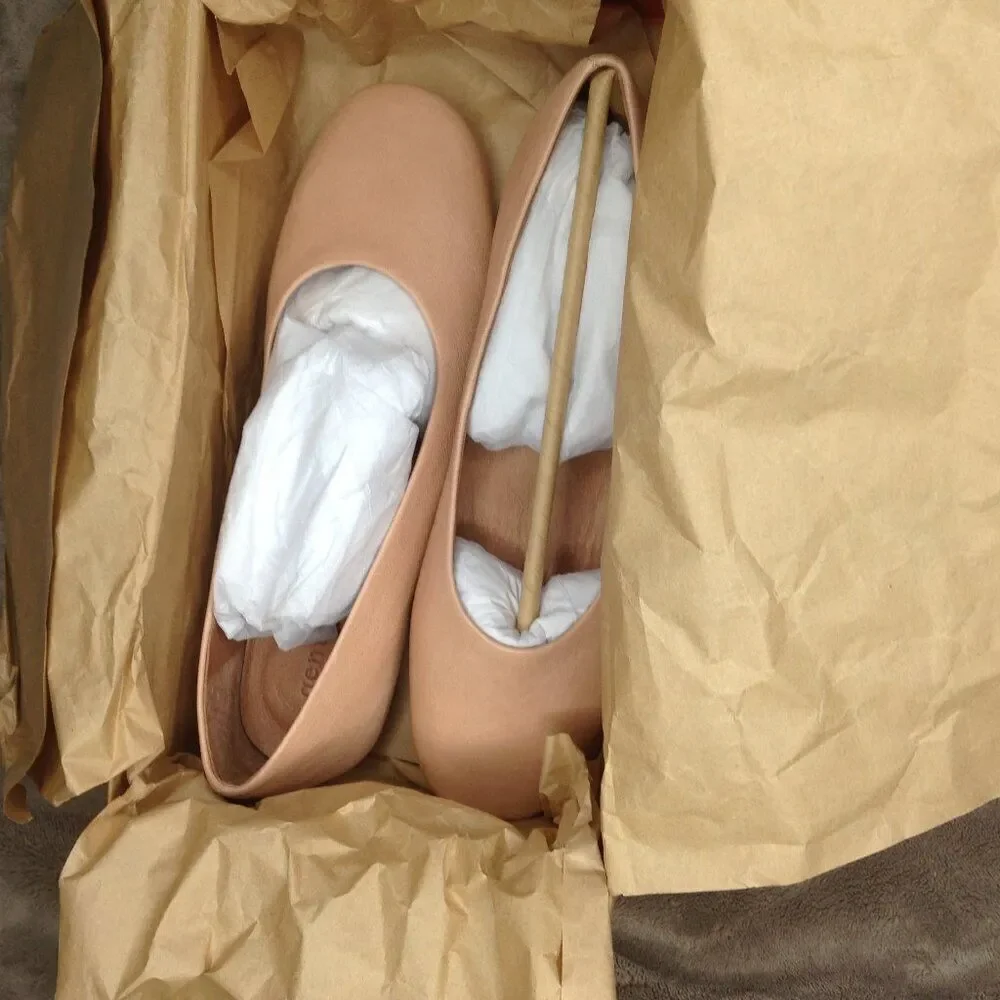 Gentle Souls Eugene Travel Ballet Flats Ballet Pink 8M NWT