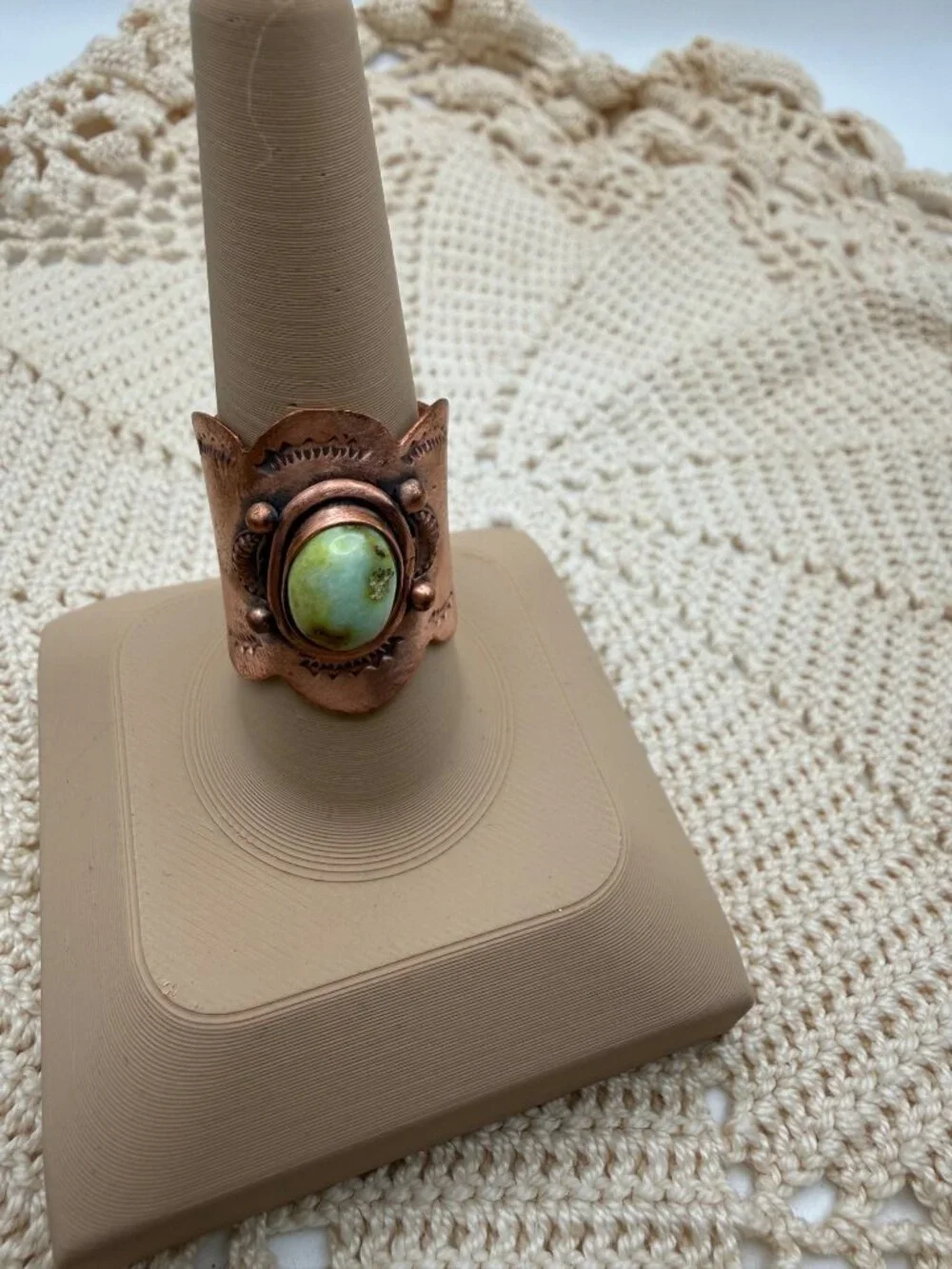 Handcrafted this copper