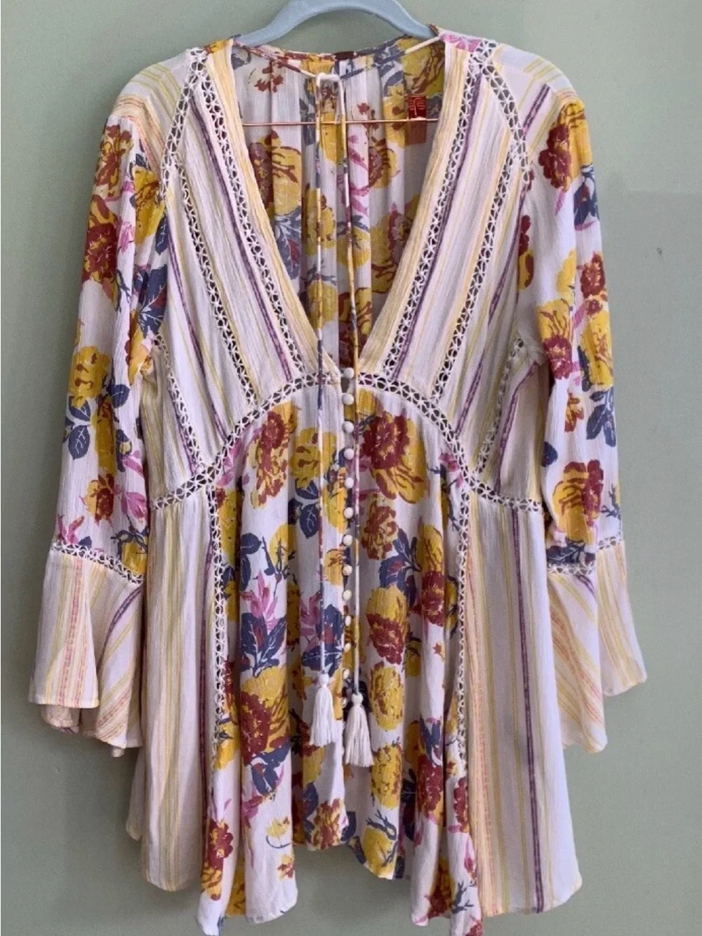 Free People flowy neck