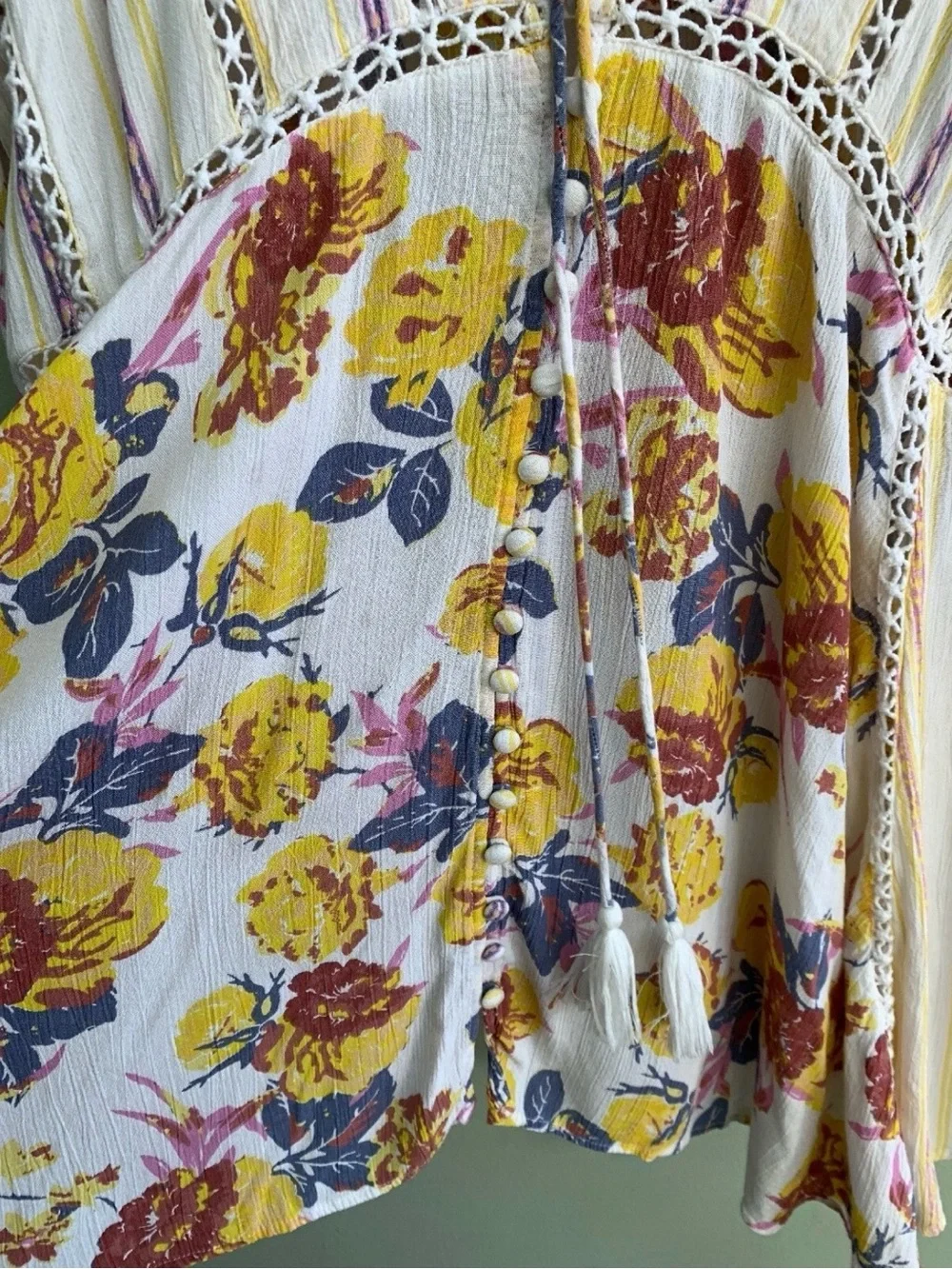 Free People flowy neck