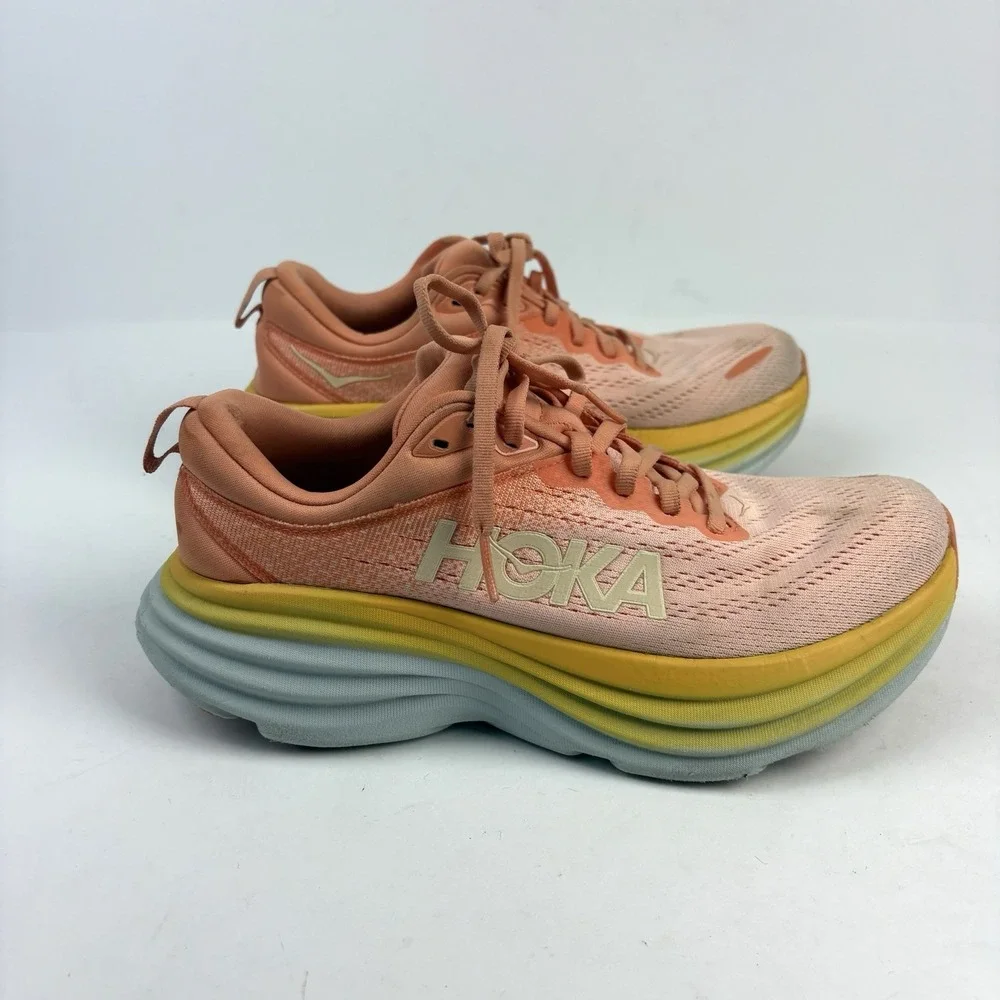 Hoka One One boxes black stains
