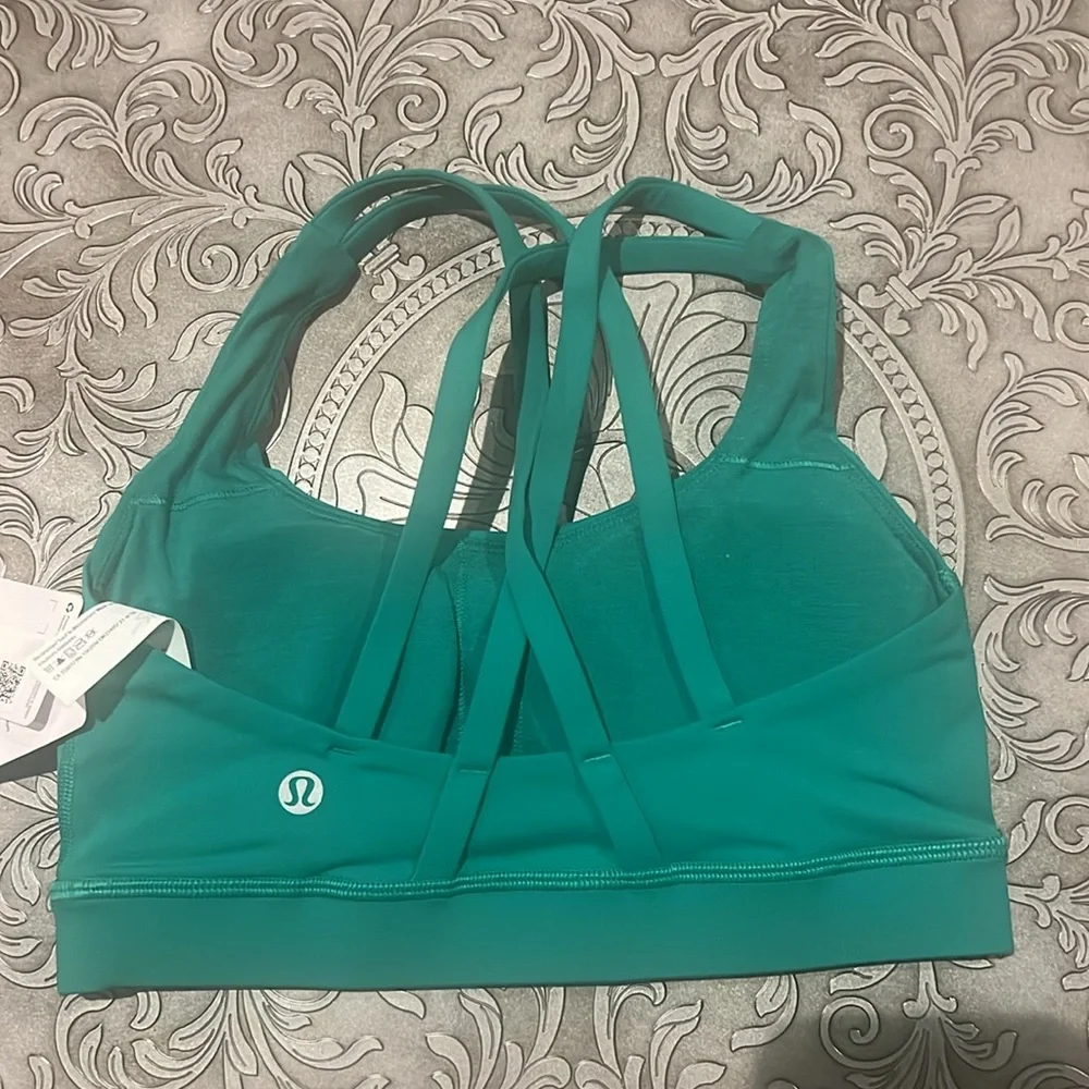 NWT 🍋 Lululemon Emerald Ice Energy Bra Size 2