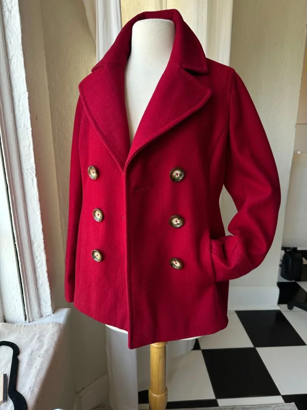 Michael Kors polyester approximate flat