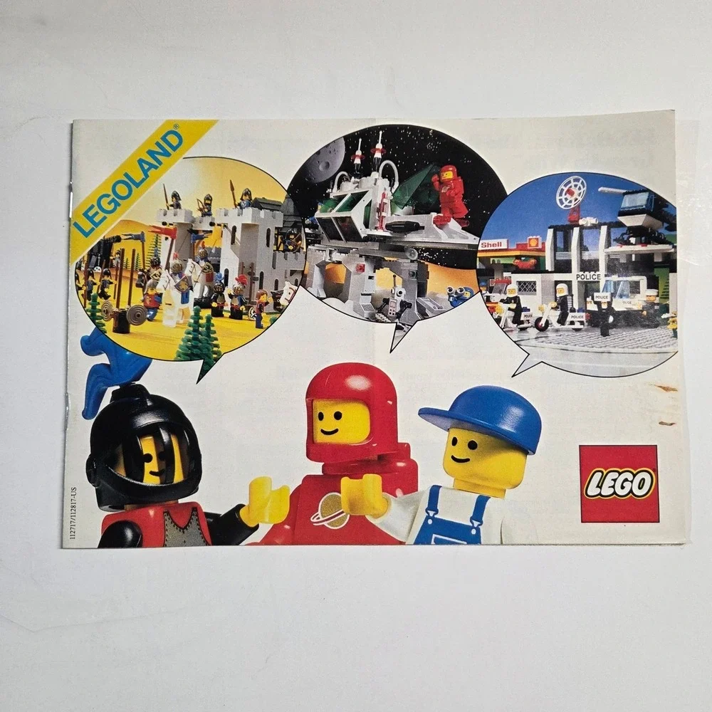 LEGO Legoland Mail‎ Order Catalog Brochure 1986 Vintage Multi Castle Space Town