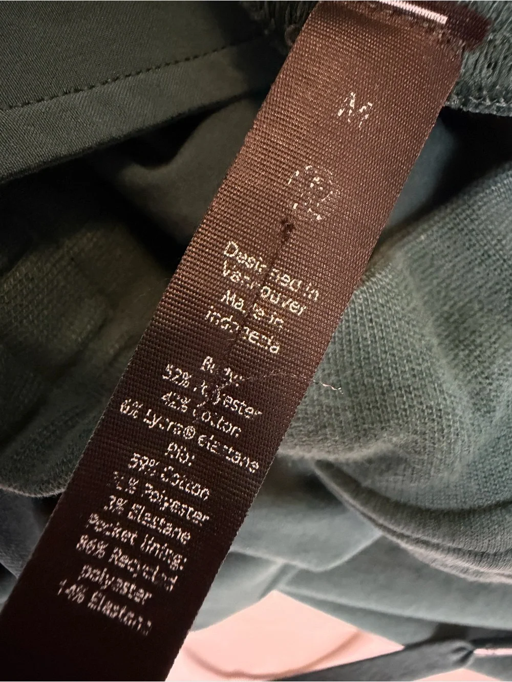 lululemon athletica mens size