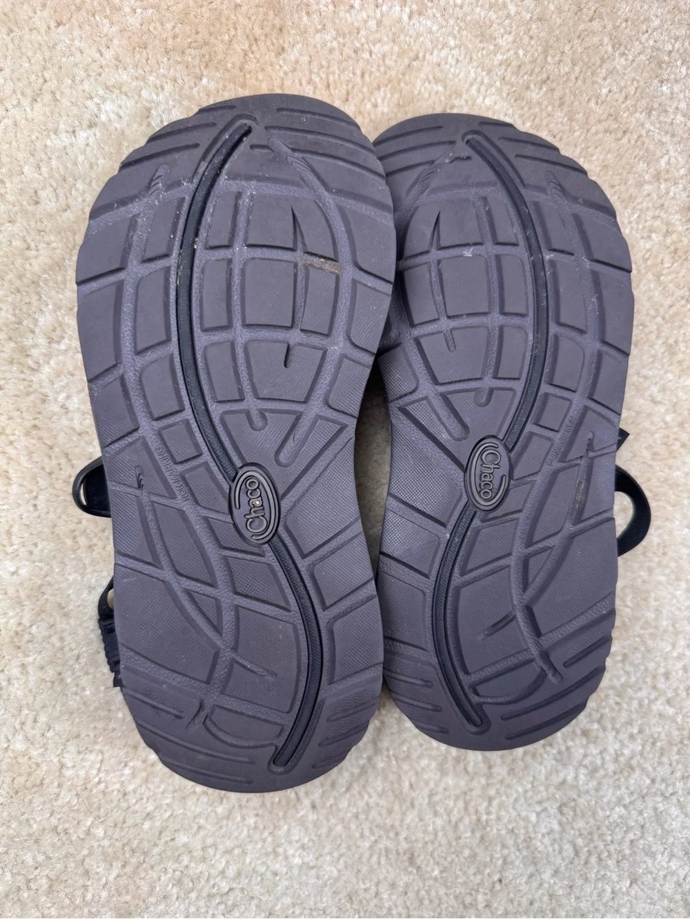 Chaco Women's Black/Gray Strappy Sandals