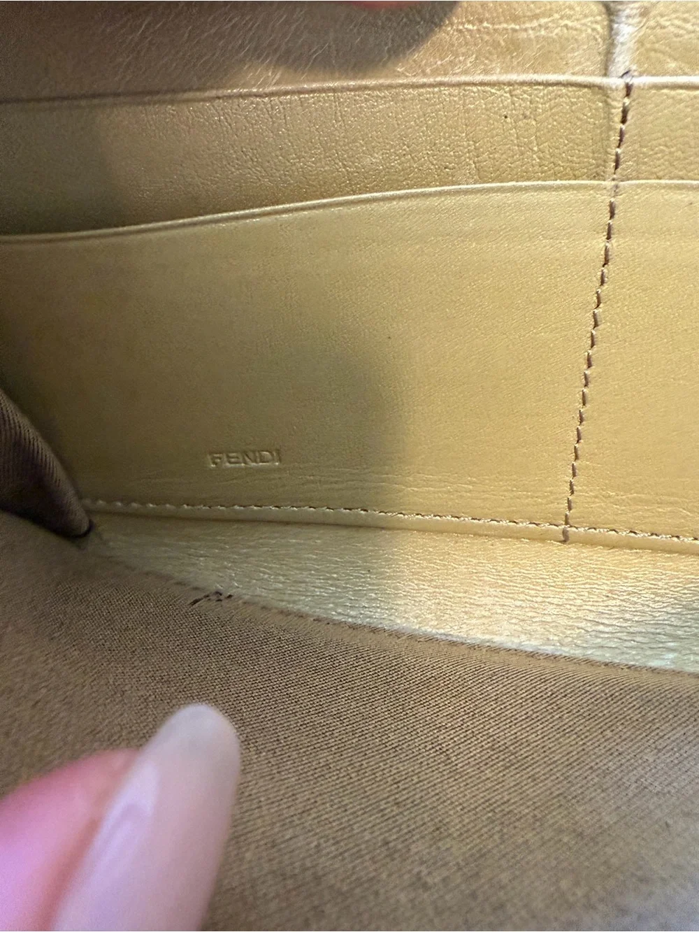 Fendi zucca spalmati