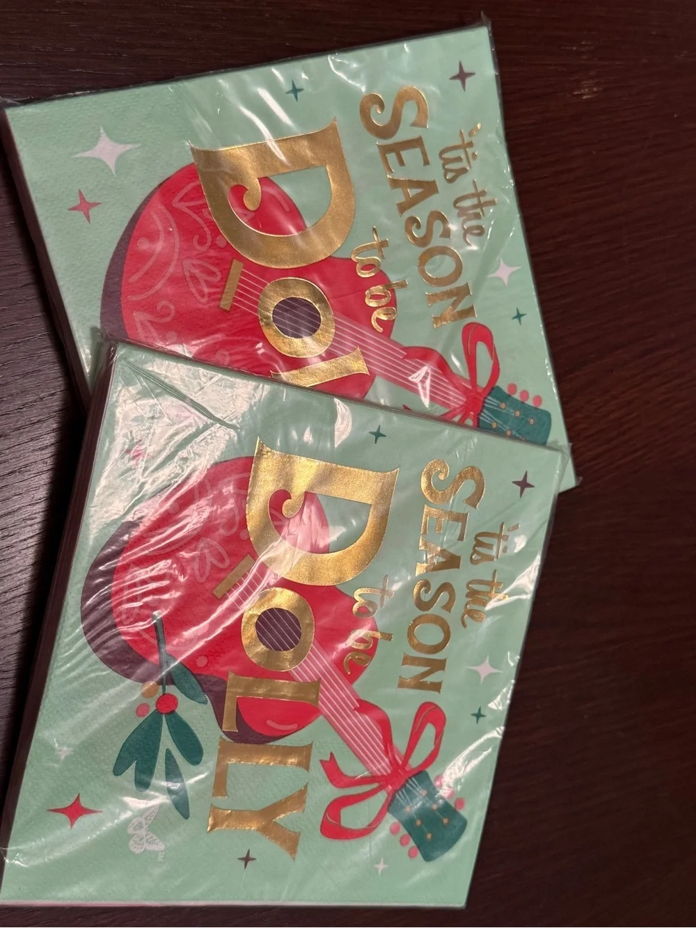 Dolly Parton festive paper