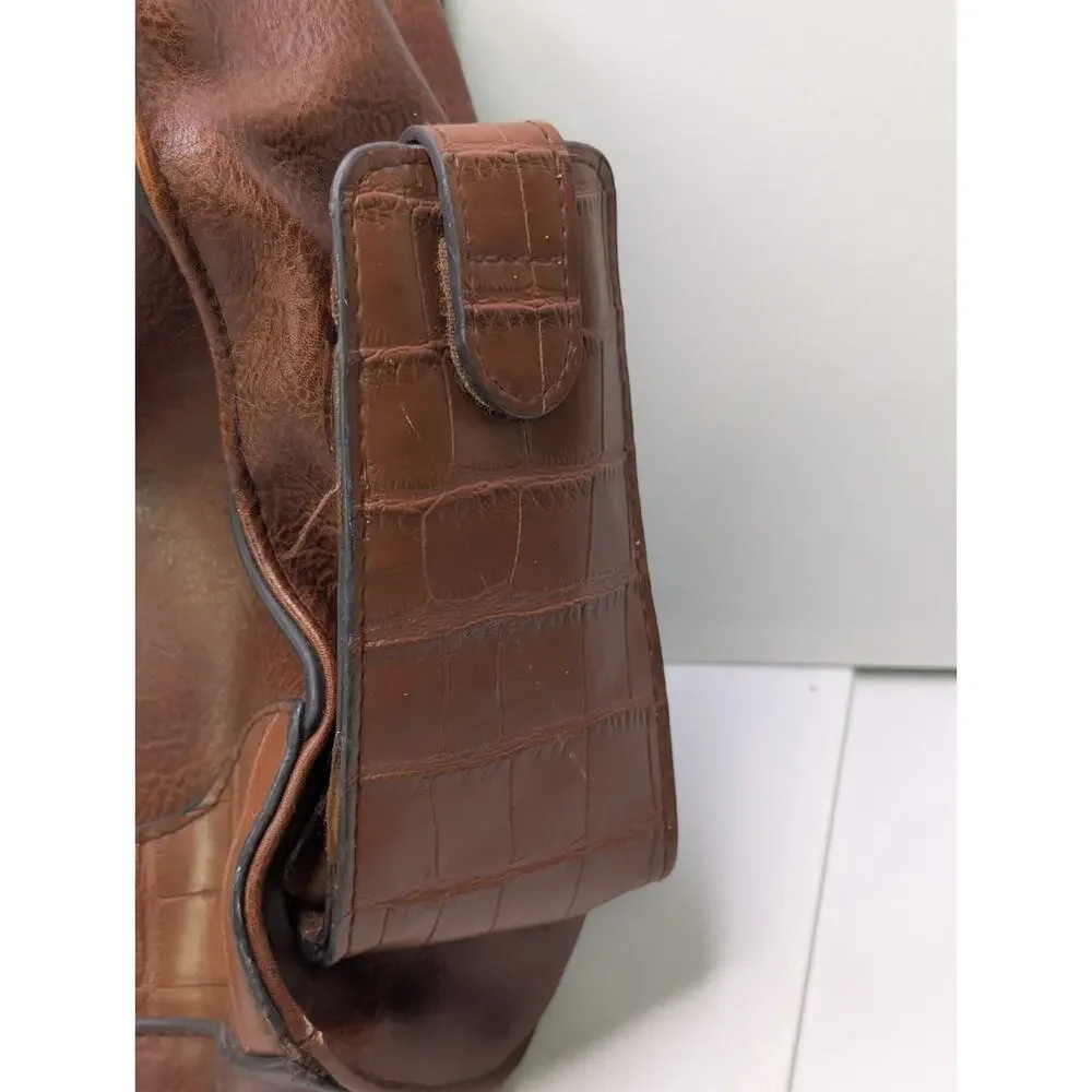 Bueno brown satchel