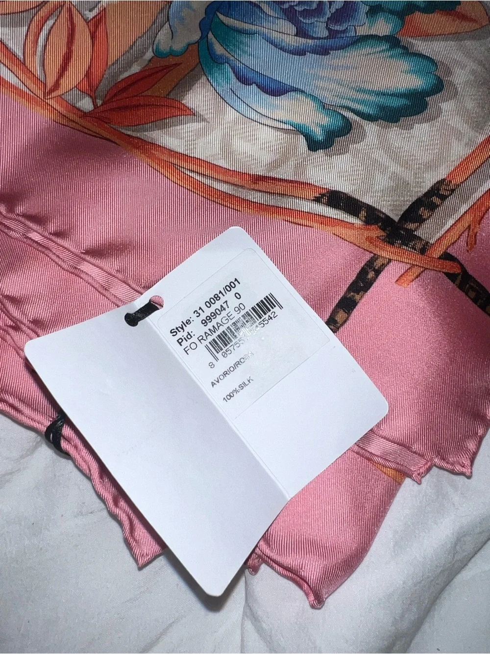 Salvatore Ferragamo silk bandeau