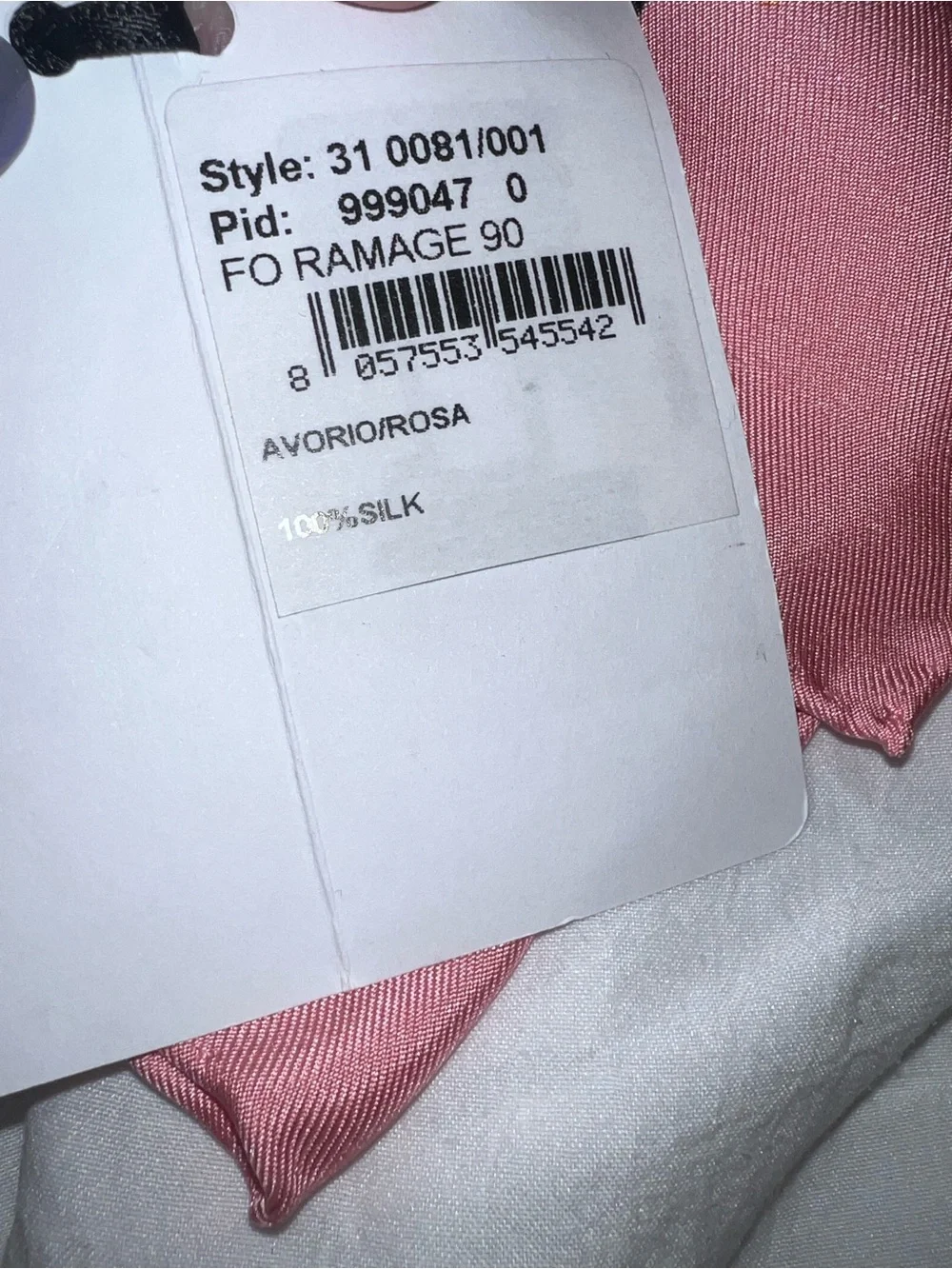 Salvatore Ferragamo silk bandeau